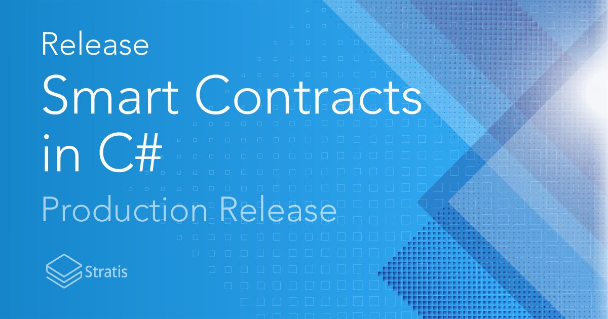 Stratis Smart Contracts in C# and Stratis Sidechains Release