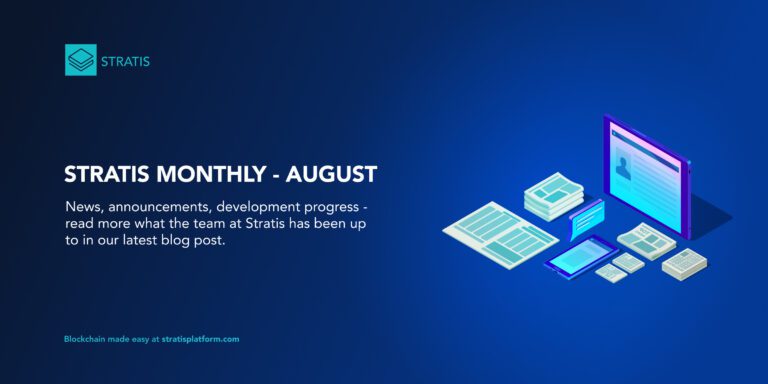 Stratis Monthy August